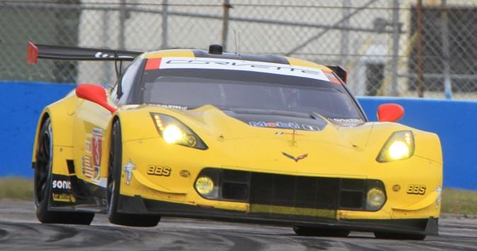 The #3 Corvette was quickest in the GTLM class in the morning session. (Chris Jasurek/Epoch Times)