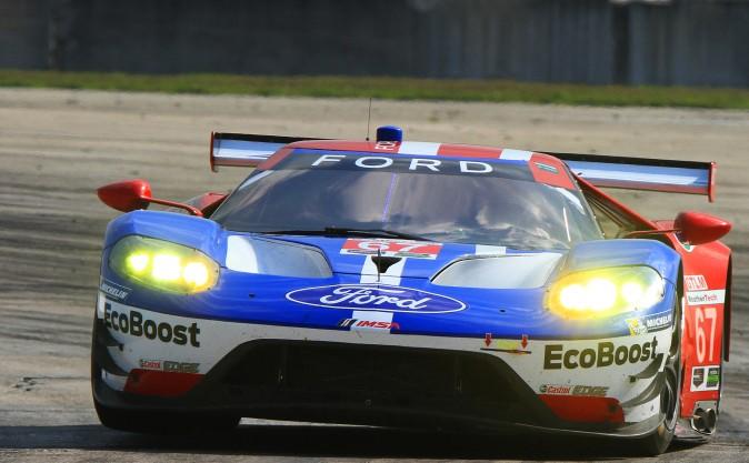 Ganassi-Ford scored five top-five finishes in four sessions at the Sebring Winter Test. (Chris Jasurek/Epoch Times)