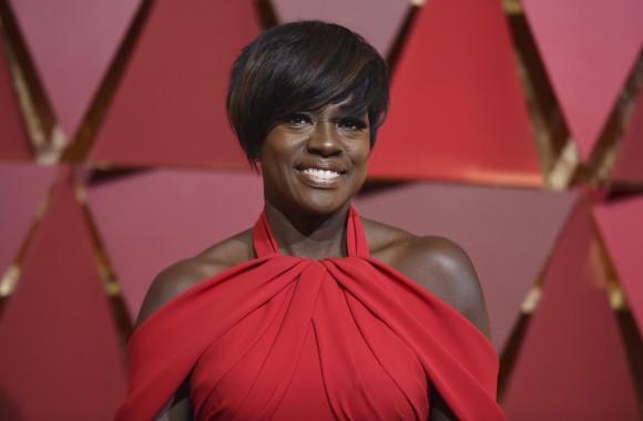 Viola Davis at the Oscars, Feb. 26, 2017, at the Dolby Theatre in Los Angeles. (Richard Shotwell/Invision/AP)