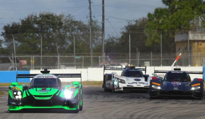 IMSA management has to make sure the various prototypes are actually on a level playing field. A the test the Cadillacs seemed to have an unconquerable edge in power and torque. (Chris Jasurek/Epoch Times)