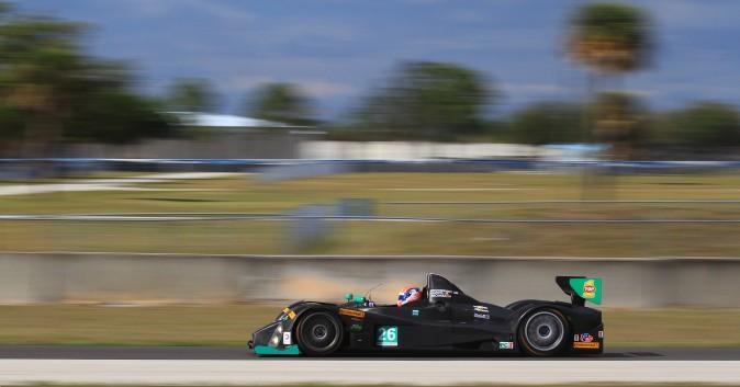 The only other PC car to show up for the Test, the #26 Bar1 Oreca. (Chris Jasurek/Epoch Times)