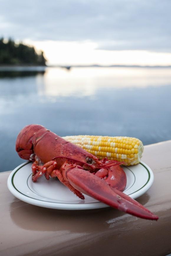 Lobster dinner. (Channaly Philipp/Epoch Times)