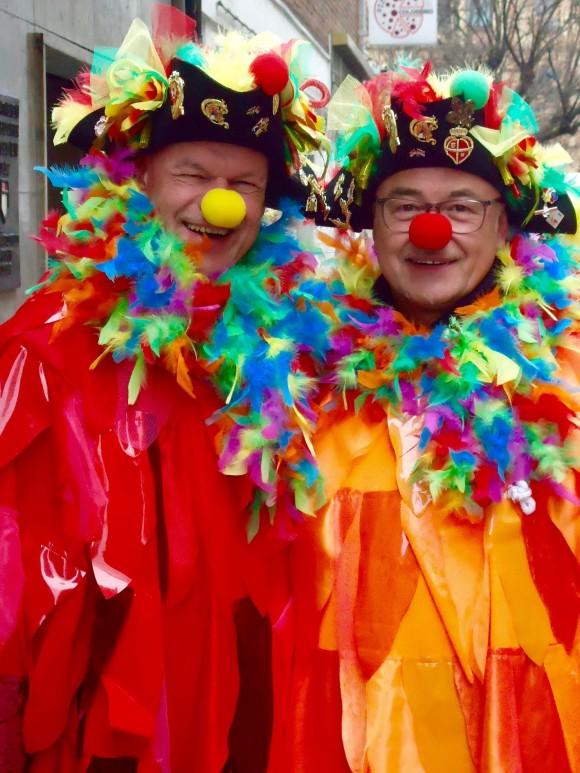 Colourful Carnival costumes. (Susan James)