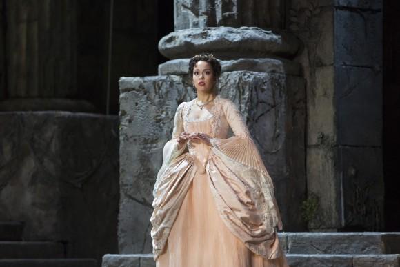 Nadine Sierra as Ilia in Mozart's "Idomeneo."(Marty Sohl/Metropolitan Opera)