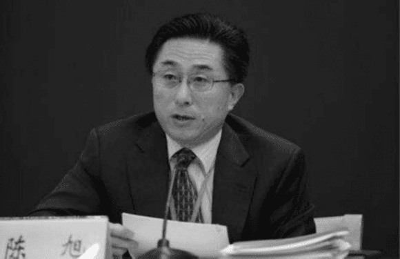 Former Shanghai People's Procuratorate chief Chen Xu. (People's Daily)