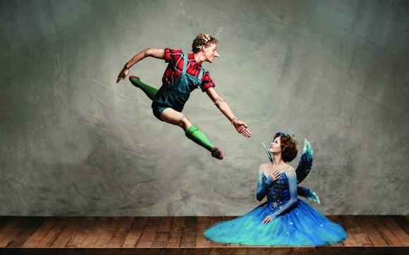 Skylar Campbell as Pinocchio and Heather Ogden as the Blue Fairy. (Karolina Kuras)