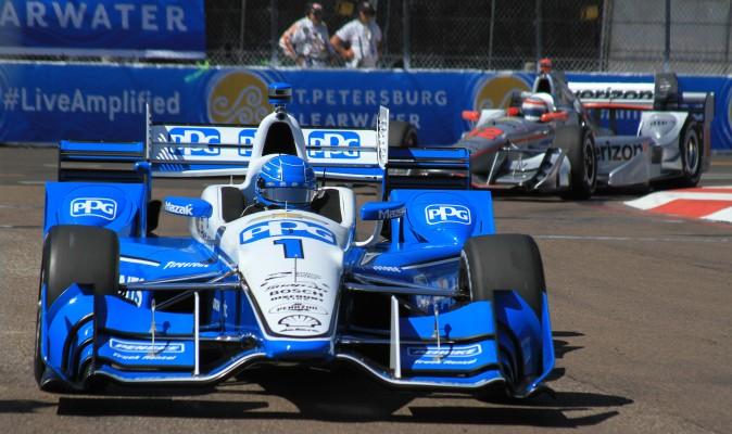 The best-placed Chevrolet driver was last year's champion, Simon Pagenaud, in the #1 Penske car. (Chris Jasurek/Epoch Times)
