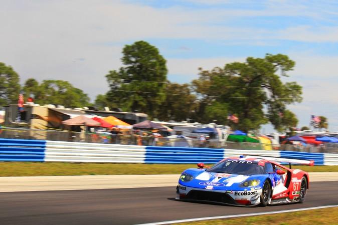 Ryan Briscoe broke the existing GTLM track record by more than two seconds. (Chris Jasurek/Epoch Times)