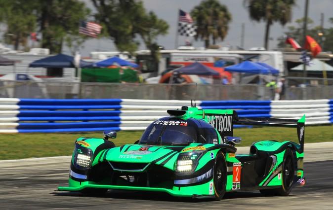2016 Sebring winner Pipo Derani in the #2 Extreme Speed Motorsports Nissan DPi failed to qualify because of transmission troubles. (Chris Jasurek/Epoch Times)