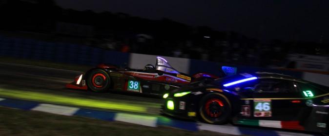 The drivers and crew of the #38 Performance Tech Oreca backed up its Rolex win with a victory at Sebring. (Chris Jasurek/Epoch Times)