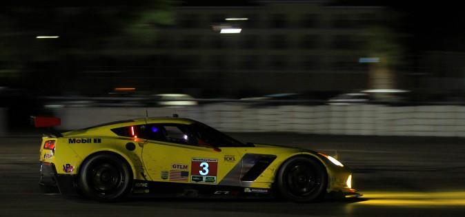 Antonio Garcia drives to victory in the #3 Corvette. (Chris Jasurek/Epoch Times)