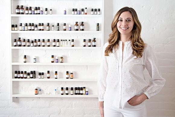 Massage therapist Rachel Beider at her studio in New York on March 20. Beider employs 48 therapists and plans to hire more. (Benjamin Chasteen/Epoch Times)