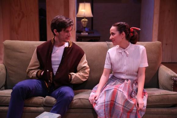 Hannah Elless and David T. Patterson in "Come Back, Little Sheba." (Carol Rosegg)