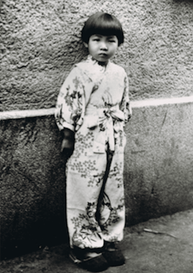  Homare Endo at age five in her hometown of Changchun. (Homare Endo)