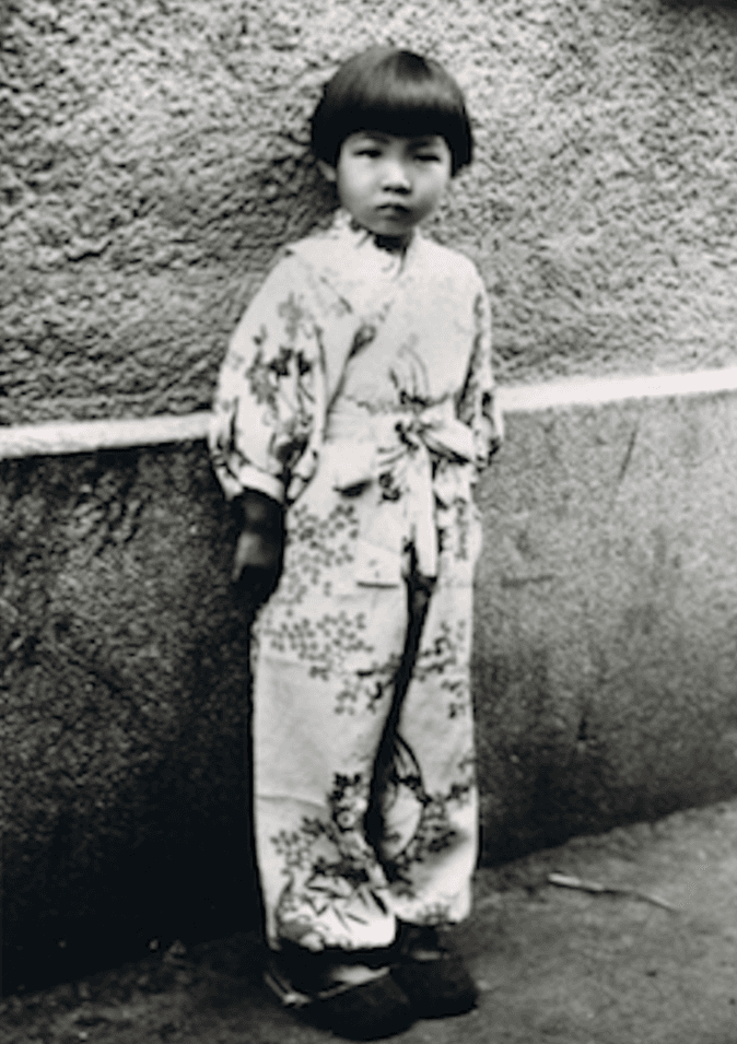 Homare Endo at age five in her hometown of Changchun. (Homare Endo)