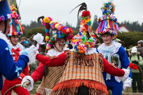 Czech "Masopust," or carnival. (Lukes Zentel, courtesy Czech Tourism)