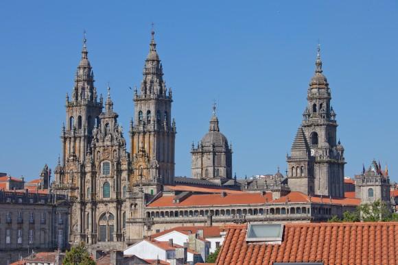 The main Cathedral in Santiago de Compostela, the capital of northwest Spain's Galicia region. (Luis Miguel Bugallo Sánchez/Wikimedia Commons)