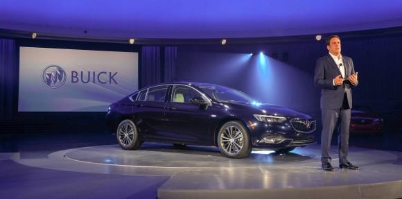 Buick Regal Sportback with Mark Reuss (Courtesy of Buick)