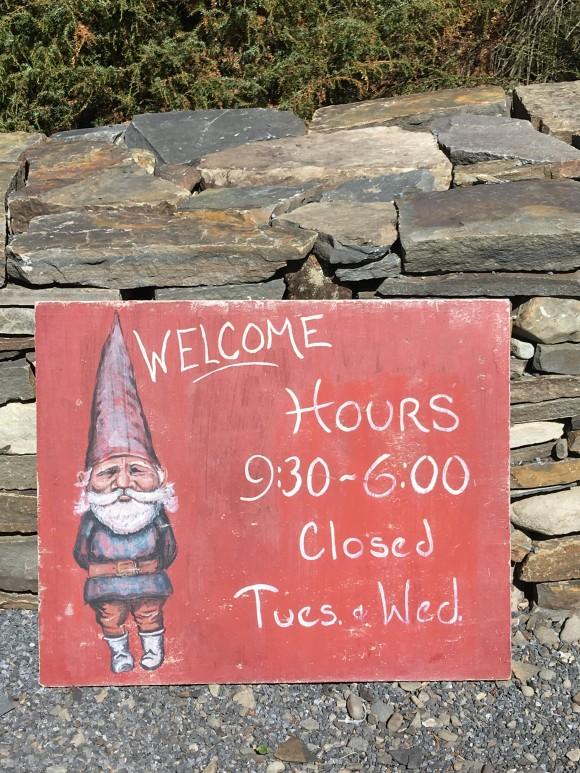 Welcome sign at the Catskills Native Nursery. (Courtesy Catskills Native Nursery)