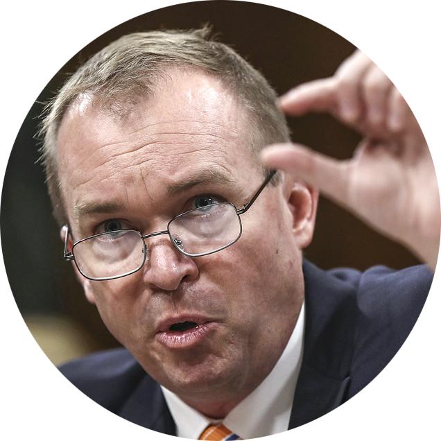 Office of Management and Budget Director Mick Mulvaney on May 25.