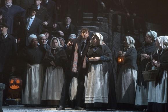 Ben Bliss as Steersman in Wagner's Der Fliegende Holländer. (Richard Termine/Metropolitan Opera)