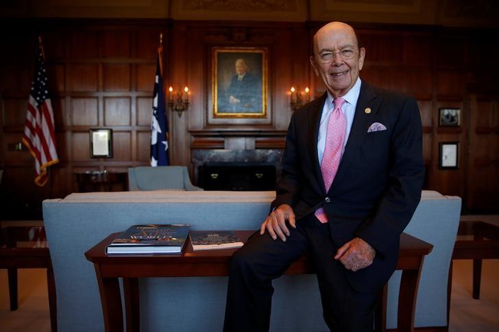 Commerce Secretary Wilbur Ross sits for a portrait after an interview in his office in Washington on May 9, 2017. (REUTERS/Jonathan Ernst)
