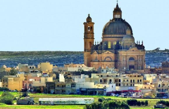 The Church of St. John the Baptist in Gozo boasts the third largest unsupported dome in the world. (Barbara Angelakis)