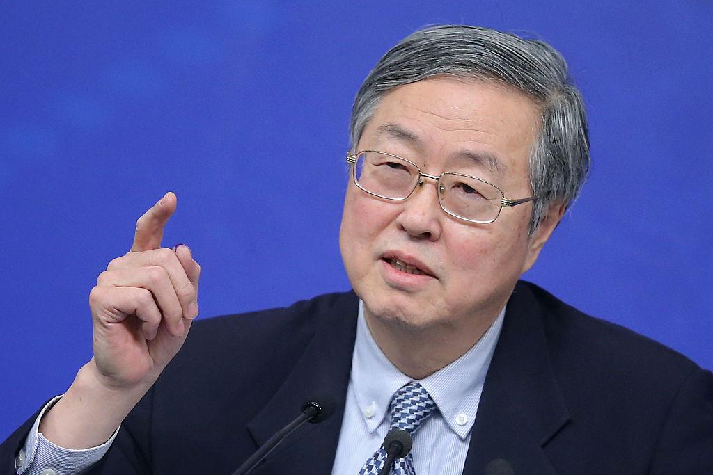 Zhou Xiaochuan, governor of the People's Bank of China, in Beijing on March12, 2015. Unlike Western pundits, the Chinese central bank never wanted the yuan to replace the dollar.  (Feng Li/Getty Images)