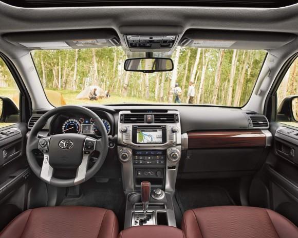 The interior of the 4Runner. (Courtesy of Toyota)