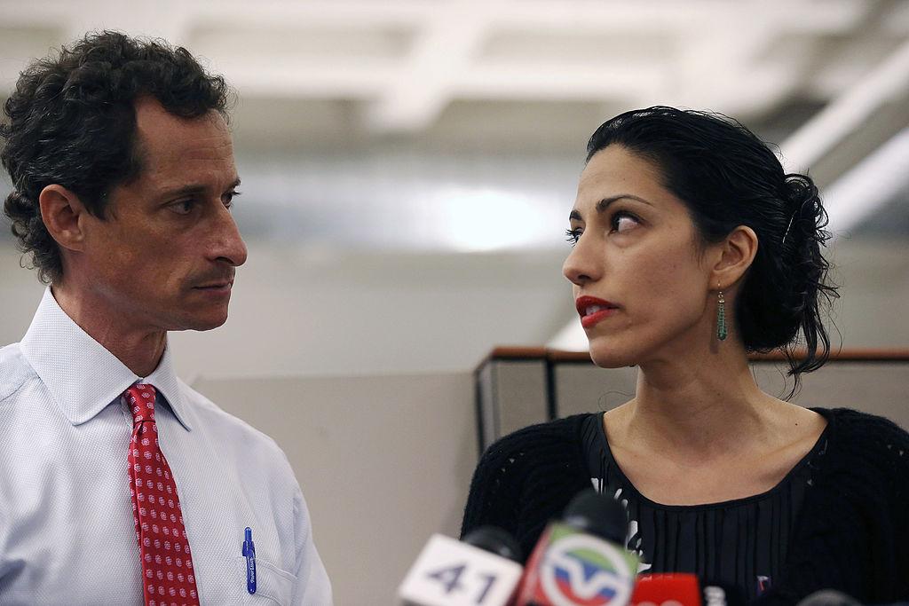 Huma Abedin, wife of Anthony Weiner during a press conference in New York City on July 23, 2013. (John Moore/Getty Images)