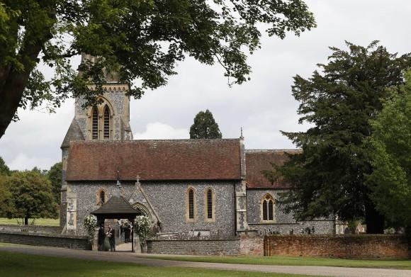 A view of St Mark's Church ahead of the wedding of Pippa Middleton and James Matthews on May 20, 2017 in Englefield, England. (Kirsty Wigglesworth - Pool/Getty Images)