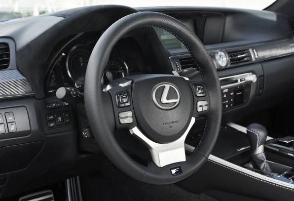 The dashboard of the GS 350 F Sport. (Courtesy of Lexus)