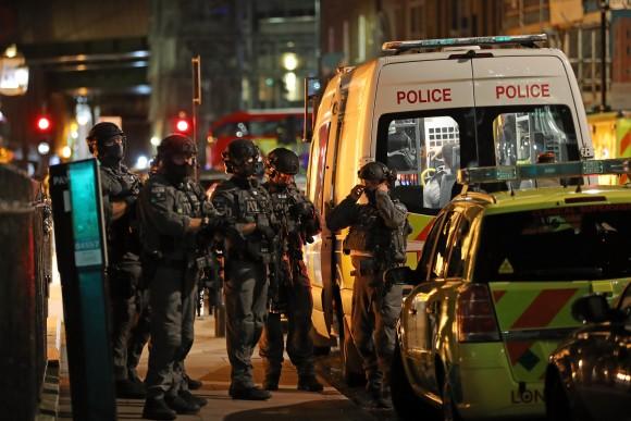Counter-terrorism special forces are seen at London Bridge in London, England, on June 3, 2017. (Dan Kitwood/Getty Images)