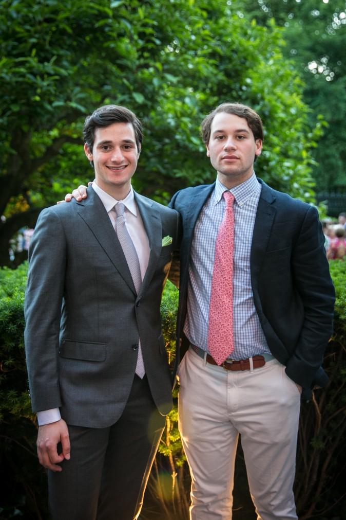 Henry and William Rosenberg. (Benjamin Chasteen/The Epoch Times)