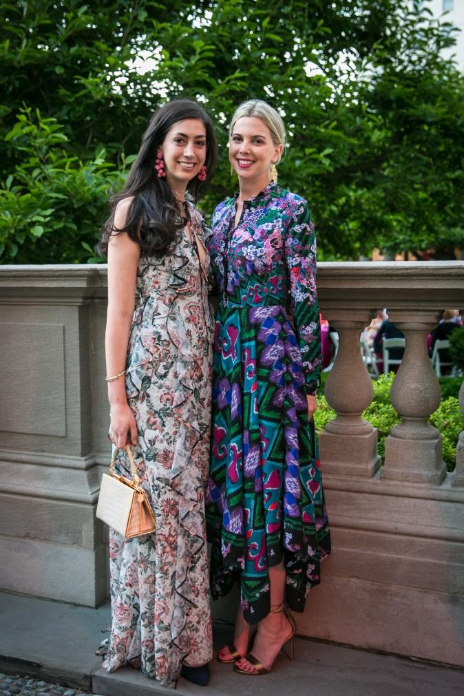 Stephanie Nass, founder and chef at Victory Club, with friend Paige Kringstein. (Benjamin Chasteen/The Epoch Times)