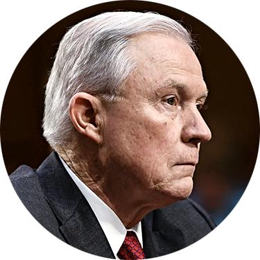 Attorney General Jeff Sessions on June 13. (BRENDAN SMIALOWSKI/AFP/GETTY IMAGES)