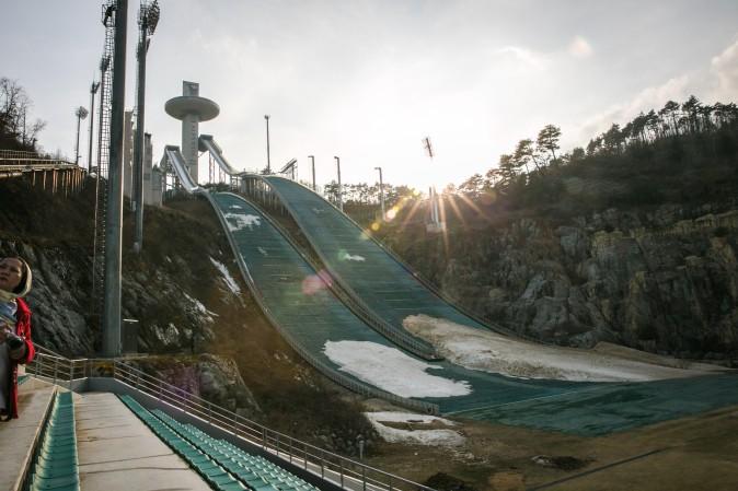 The Alpensia Ski Resort in Pyeongchang. (Benjamin Chasteen/The Epoch Times)