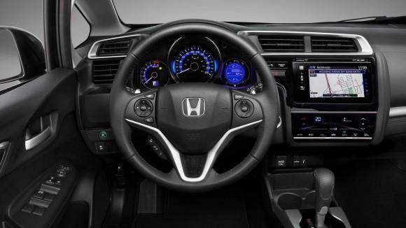 Inside the 2017 Honda Fit. (Courtesy of Honda)
