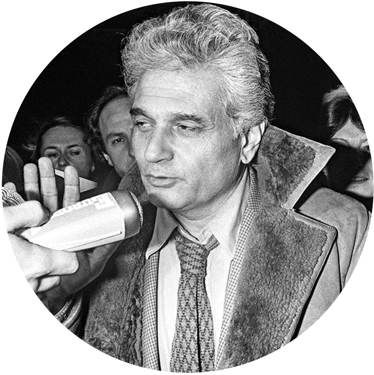 Postmodernist philosopher Jacques Derrida. (JOEL ROBINE/AFP/Getty Images)