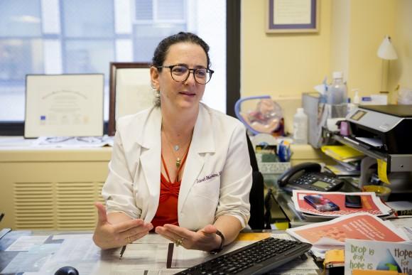 Dr. Deborah Ottenheimer, gynecologist and associate director of the Mount Sinai human rights program, talks about the dangers of female genital mutilation, at her clinic in New York on June 13, 2017. (Samira Bouaou/The Epoch Times)