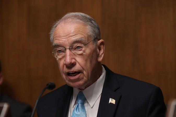 Chairman of the Senate Judiciary Committee Chuck Grassley in Washington on Sept. 20, 2016. (Alex Wong/Getty Images)