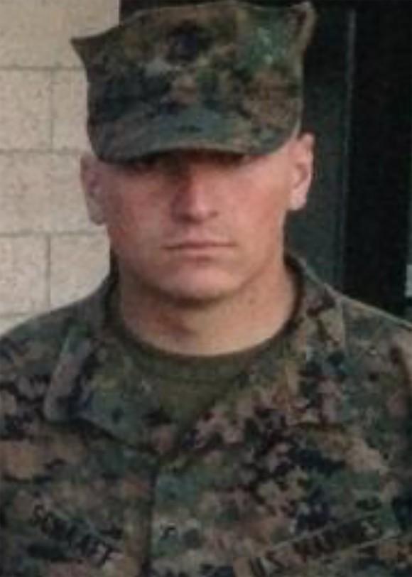 Cpl. Collin J. Schaaff of VMGR-452 in Orange County, New York. (Photo via U.S. Marine Corps Forces Reserve)