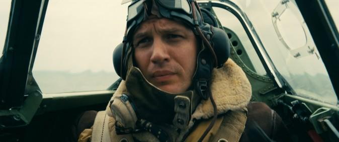 Spitfire pilot Farrier (Tom Hardy) in "Dunkirk." (Melinda Sue Gordon/Warner Bros. Entertainment Inc.)