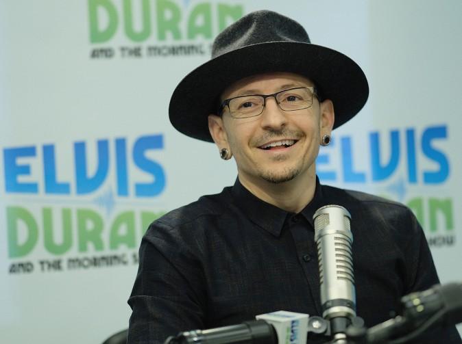 Chester Bennington visits "The Elvis Duran Z100 Morning Show" at Elvis Duran Offices in New York City on February 21, 2017. (Dimitrios Kambouris/Getty Images)