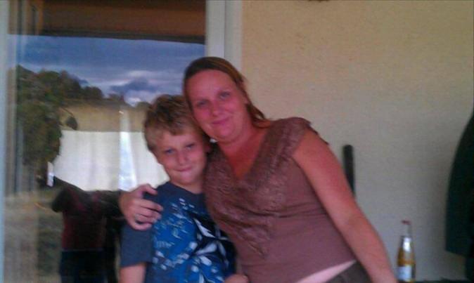 Dylan Redwine is seen with his mother Elaine. (Facebook)