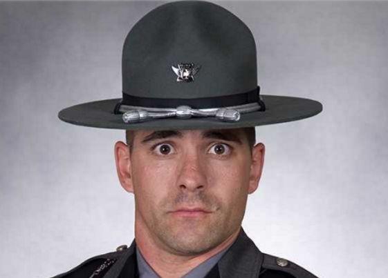 Trooper Brian Mull was injured in the car chase (OSHP PAU)