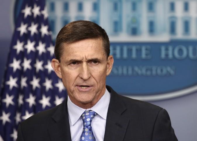 National Security Adviser Michael Flynn in the briefing room of the White House February 1, 2017 in Washington, D.C. (Win McNamee/Getty Images)