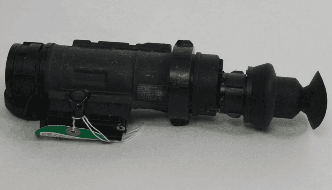 Infrared sight obtained by GAO investigators from the LESO program. (Government Accountability Office)