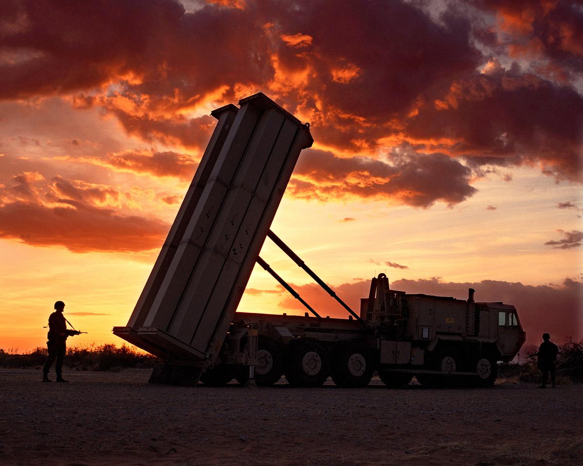 The THAAD missile defense system, seen this file photo, passed another test on July 30, shooting down an ICBM over the Pacific. (Lockheed Martin)