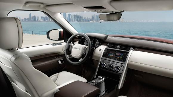The interior of the Discovery. (Courtesy of Land Rover)